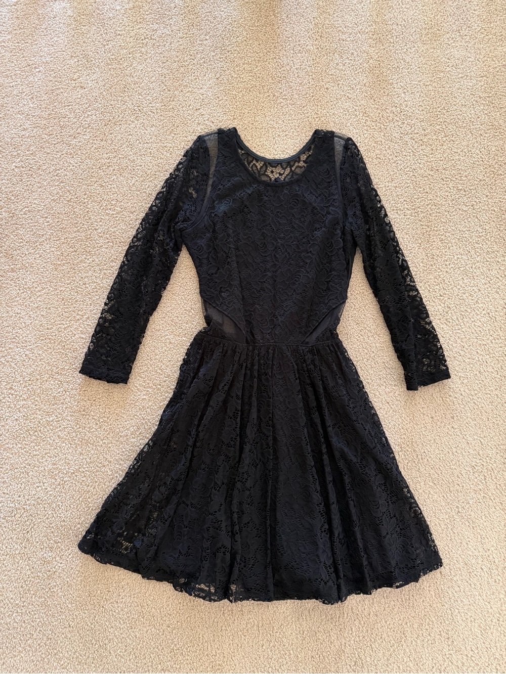 Women’s Abercrombie Black Lace Dress